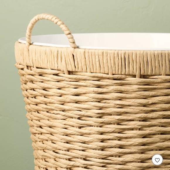 Threshold Large Woven Basket, NWT - Picture 3 of 7